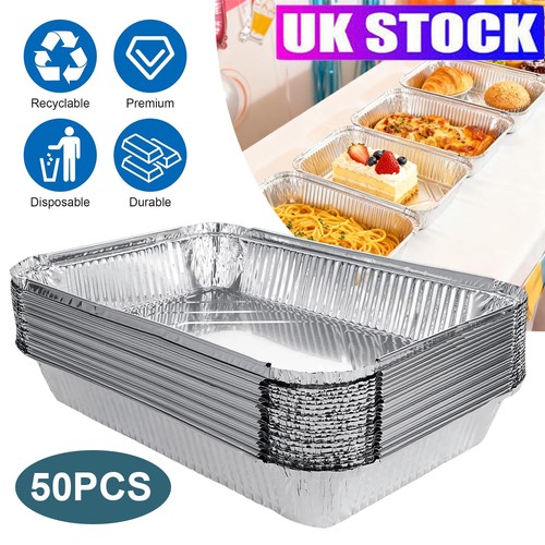 50x aluminum disposable foil - disposable,