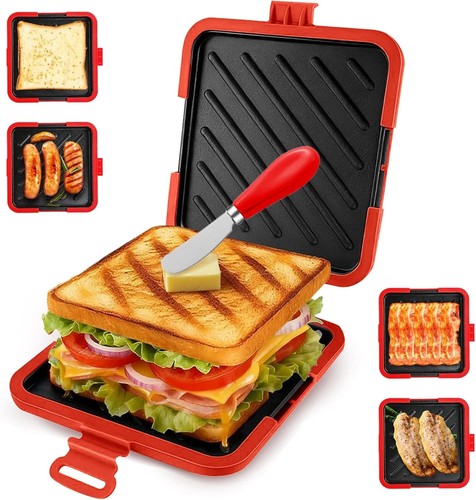 Microwave toastie sandwich - microwave,