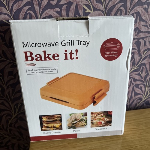 Microwave grill tray bake - tray, it