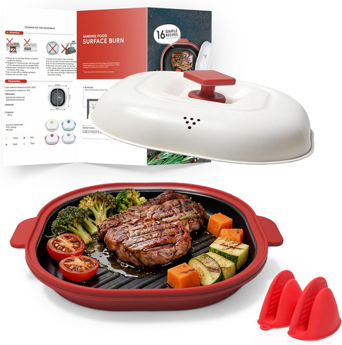 Microwave grill pan - microwave,