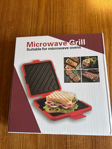 Microwave grill pan - grill,