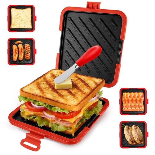 Microwave toastie sandwich - microwave,