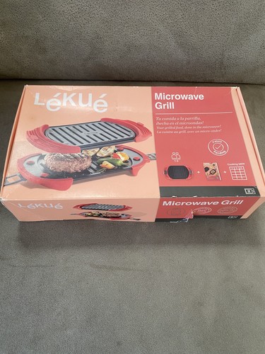 Lékué microwave grill - microwave, red