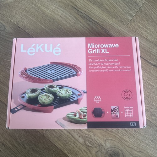 Lekue red microwave grill - lekue,