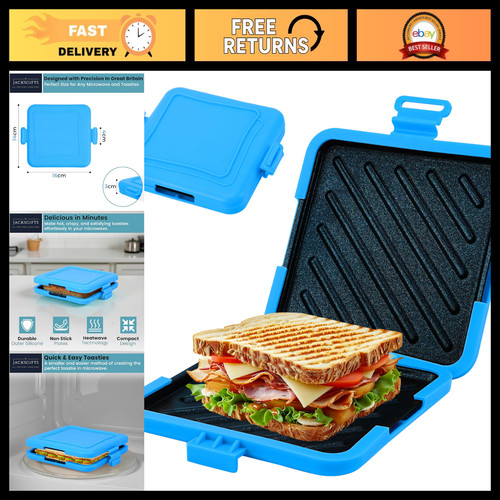 Non stick microwave toastie - microwave,