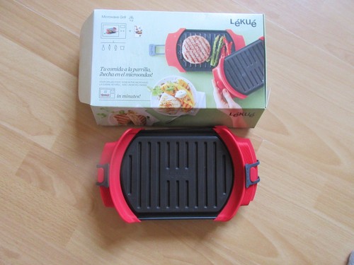 Lekue microwave grill red - lekue, grill,