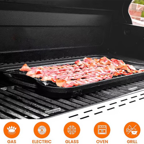 Cast iron oven griddle - cast,