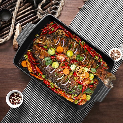 Rectangul frying pan - xl,